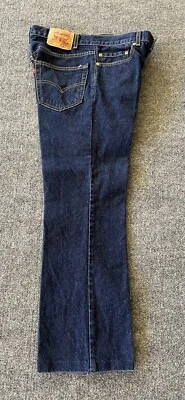 Jeans Levis 517 Vintage Bootcut 34x30 Rojo Tab Lavado Oscuro EE. UU. Y2K Años 90  Foto 1 de 4