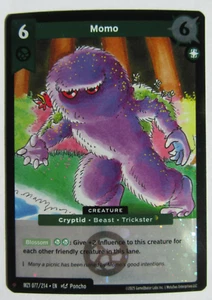 Momo 077/214 Reverse Holo RH Rare MZ1 Metazoo Card 2025 - Picture 1 of 4