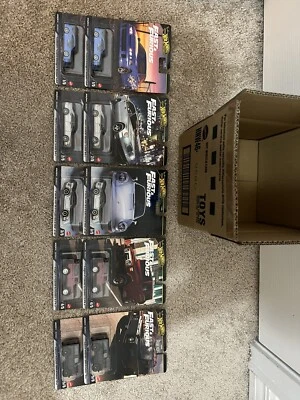 FUNDA HOT WHEELS PREMIUM FAST & FURIOUS G HNW46-956 G 10 PIEZAS Foto 1 de 4