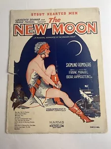 Partituras de colección NEW MOON Romberg STOUT HEARTED MEN - 1928 - Imagen 1 de 7