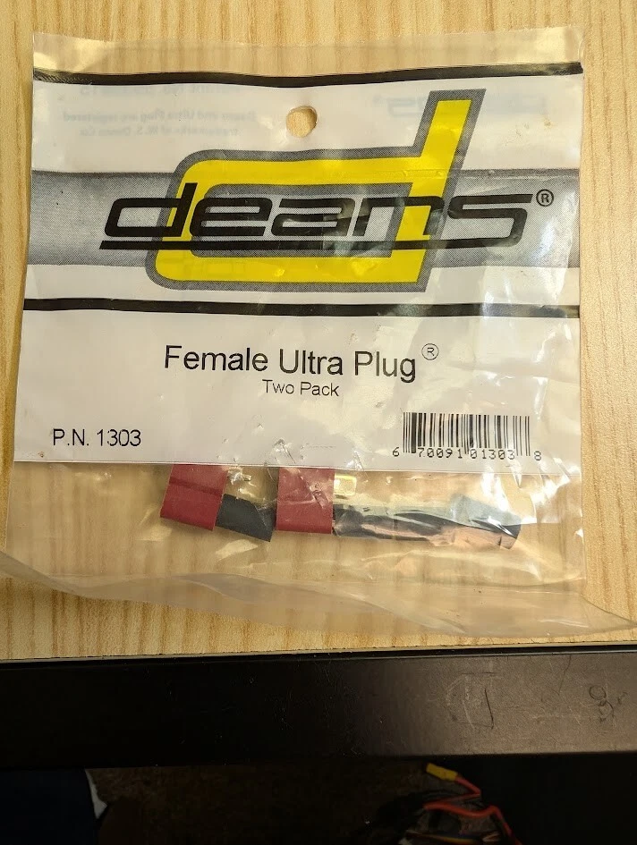 DEANS 2 PACK FEMALE ULTRA PLUG 1303 - Image 1 of 1
