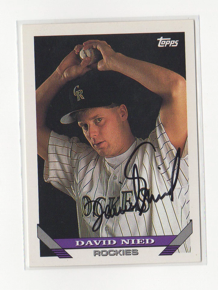  YOU PICK Colorado Rockies SIGNED AUTOGRAPHED AUTO VINTAGE STAR HOF 712 - Image 1 of 1