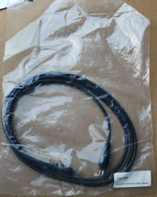 6 pies. Cable IEEE 1394 Firewire 4 pines a 4 pines M/M, negro Foto 1 de 3