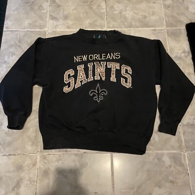 VTG New Orleans Saints 1990’s Football  X-Large Pullover Sweater Logo 7 - Image 1 of 4