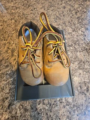 TIMBERLAND Bebé Talla 2 Trigo Clásico Cuna Botín Zapatos Foto 1 de 4