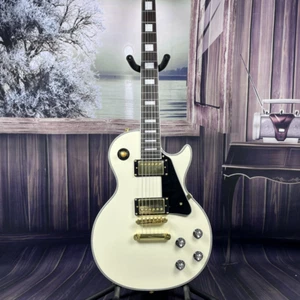 H Custom Shop Cream White Electric Guitar gold color hardware ship quickly - Picture 1 of 11