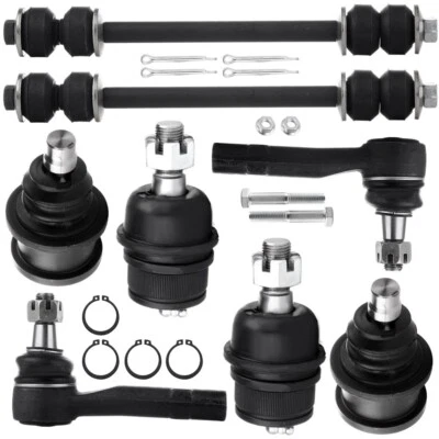 8pc Front Ball Joints Steering Sway Bar Tie Rod End For Ford Explorer Sport Trac Foto 1 de 4