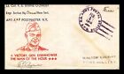 DR JIM STAMPS US COVER WWII ARMY APO 228 PATRIOTIC GENERAL EISENHOWER