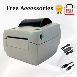 Zebra UPS LP2844 Direct Thermal Barcode Label Printer USB Serial Parallell - Picture 1 of 9