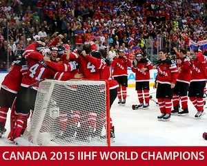 Team Canada - 2015 IIHF World Champions - 8x10 Color Photo - Picture 1 of 1