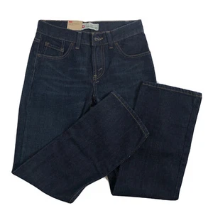 levis 514 27X27 Boys jeans 14REG slim straight Fit dark blue $42 - Picture 1 of 7
