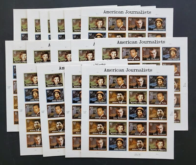 US Stamp #4248-52 American Journalists 15 Sheets of 20 (300pc) - Image 1 of 3
