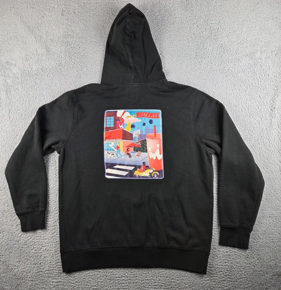 Sudadera Smoothie King Para Hombre 2XL Negra Sudadera con Capucha Dallas Cremallera Completa Foto 1 de 4