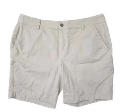 Bermudas de tiro alto Lane Bryant talla 22 caqui 10 entrepierna cintura 42  Foto 1 de 4