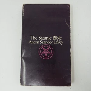 Die satanische Bibel von Anton Szandor Lavey (1. Avon-Druck, 1969, MMPB, Okkult) - Bild 1 von 7