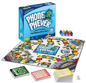 Phone Phever Family & Party Board Game Smartphones & Phone Smarts  - Picture 1 of 8