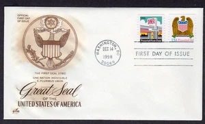 1998 Great Seal Coil Single - Artcraft FDC TB785 - Picture 1 of 1