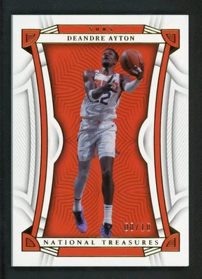 2022-23 DEANDRE AYTON 08/10 PANINI NATIONAL TREASURES - Image 1 of 2
