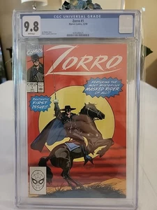 Zorro #1 CGC 9.8 Marvel Comics 1990 - Picture 1 of 2
