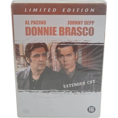 Donnie Brasco DVD Steelbook Limited Edition Al Pacino Johnny Depp Extended Cut B - Image 1 of 4