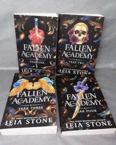 Leia Stone Fallen Academy: Year One, Year Two, Year Three & Year Four Paperback - Picture 1 of 1