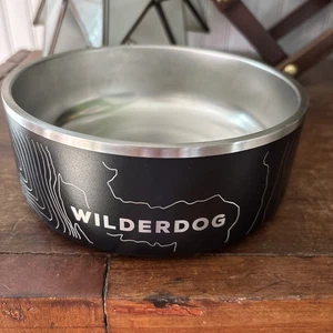 Widlerdog Stainless Steel Dog Bowl Extra Durable Kitchen-Grade BPA-Free BLACK - Picture 1 of 11
