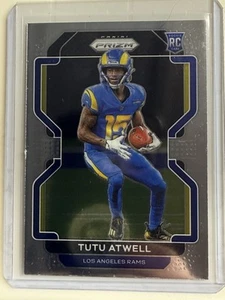 2021 Panini Prizm - Tutu Atwell Rookie #350 - Los Angeles Rams (RC) - Picture 1 of 2