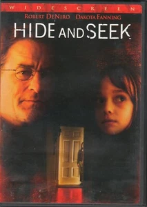 HIDE AND SEEK Widescreen 2005 DVD Robert DeNiro Dakota Fanning - VG - Imagen 1 de 1