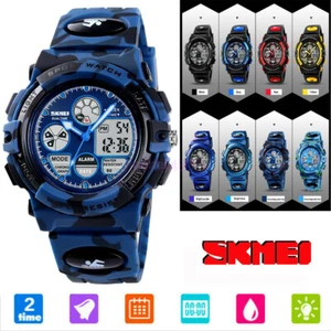 AU SKMEI Kids Analog Digital Sport Watches Teen Child Watch Children's Best Gift - Picture 1 of 18