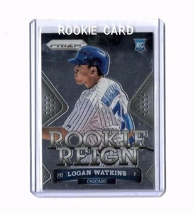 2014 PANINI PRIZM BASEBALL LOGAN WATKINS ROOKIE REIGN RC #191 - Picture 1 of 1