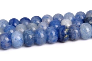 6x4MM Natural Blue Aventurine Grade AAA Rondelle Gemstone Loose Beads 15" - Picture 1 of 3