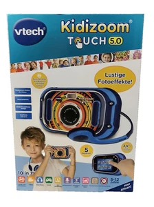 VTech KidiZoom Touch 5.0, Cámara Digital para Niños, 5 Años, Azul - Imagen 1 de 4