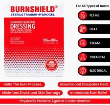 Burnshield Burn Dressing 4" X 4" Sterile Hydrogen - 2-6 Pack