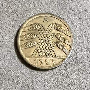 Germany 5 Renten Pfennig 1925 A uncirculated - Picture 1 of 2