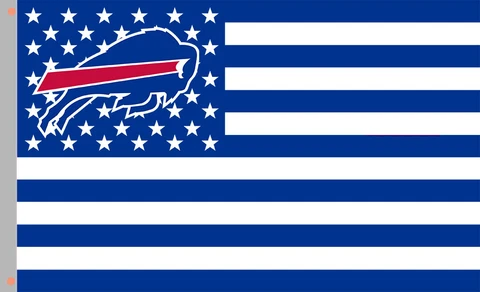 Buffalo Bills Football Team Memorable Flag 90x150cm 3x5ft Star&Strip best banner Cover