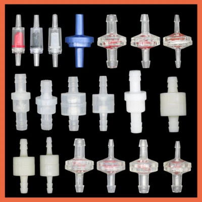 Rückschlagventil Einweg Rückschlag Luftpumpe Aquarium Airline 3mm-12mm Schlauch Aquarium - Bild 1 von 4