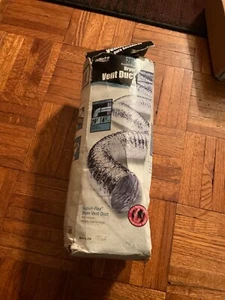 New in Box Deflecto 20ft Supurr-Flex dryer vent duct 4” aluminum F0420B - Picture 1 of 4