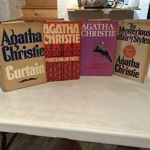 Agatha Christie 4 Book Lot - Picture 1 of 18