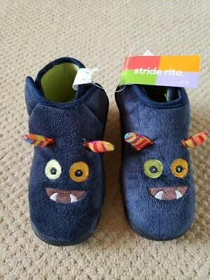 Nuevo con etiquetas Zapatos Stride Rite Monster Sin cordones Talla 9/10 Foto 1 de 4