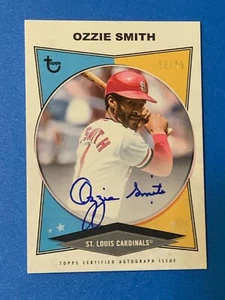 OZZIE SMITH 2023 TOPPS BROOKYLN COLLECTION - PARALLEL AUTOGRAPH AUTO /99 - Bild 1 von 2