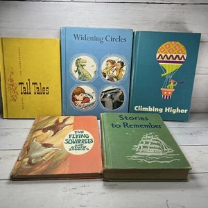 5 50’s 60’s Language Art Kids Books Stories To Remember Tall Tales Basic Readers - Picture 1 of 24