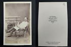 Adolf Ost, Wien, Graf Heinrich von Attems-Petzenstein  Vintage albumen print. CD