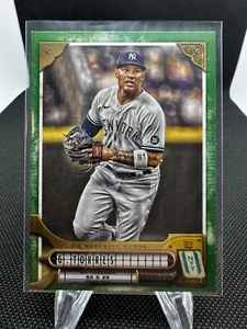 2022 Topps Gypsy Queen #170 Gleyber Torres Green E2 - Picture 1 of 2