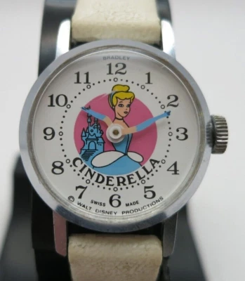 Vintage Bradley Disney Cinderella Mechanical Swiss Watch - Image 1 of 4