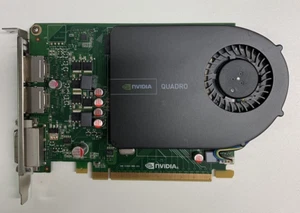 HP NVIDIA QUADRO 2000 1GB PCIE Graphic Card 2xDisplayPort 1xDVI Ref: 1406 - Afbeelding 1 van 6