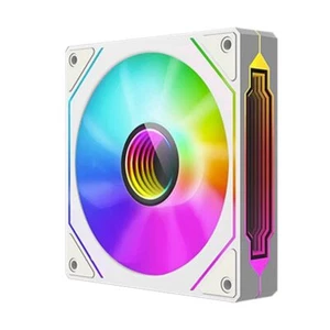 Prism 4 Pro Reverse Flow RGB Fan 120mm White120mm ARGB Fan5V 3PIN Motherboard... - Photo 1/6
