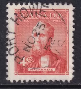 N.S Postmark SON "PORT HOWE" NO25, 52 Split Ring, on #319 F/VF - Picture 1 of 1