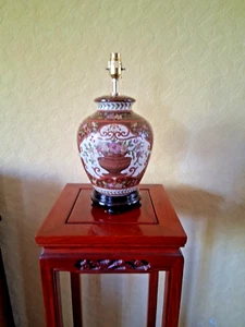 Decorated chinese design table lamp 3796- 3271 - Picture 1 of 2