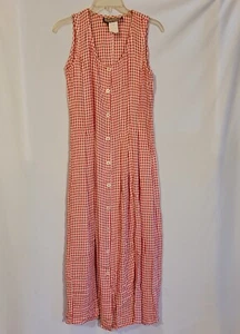 Vintage 90s Dress, Read Plaid, Street Wear Cardle Little, size S - Picture 1 of 3