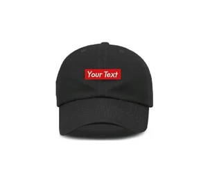 Cappelli Cappelli Papà Personalizzati Ricamati Scatola Rossa Testo Su Personalizzati 601 - Foto 1 di 6